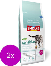 Smolke Cat Sensitive Lam - Kattenvoer - 2 x 2 kg