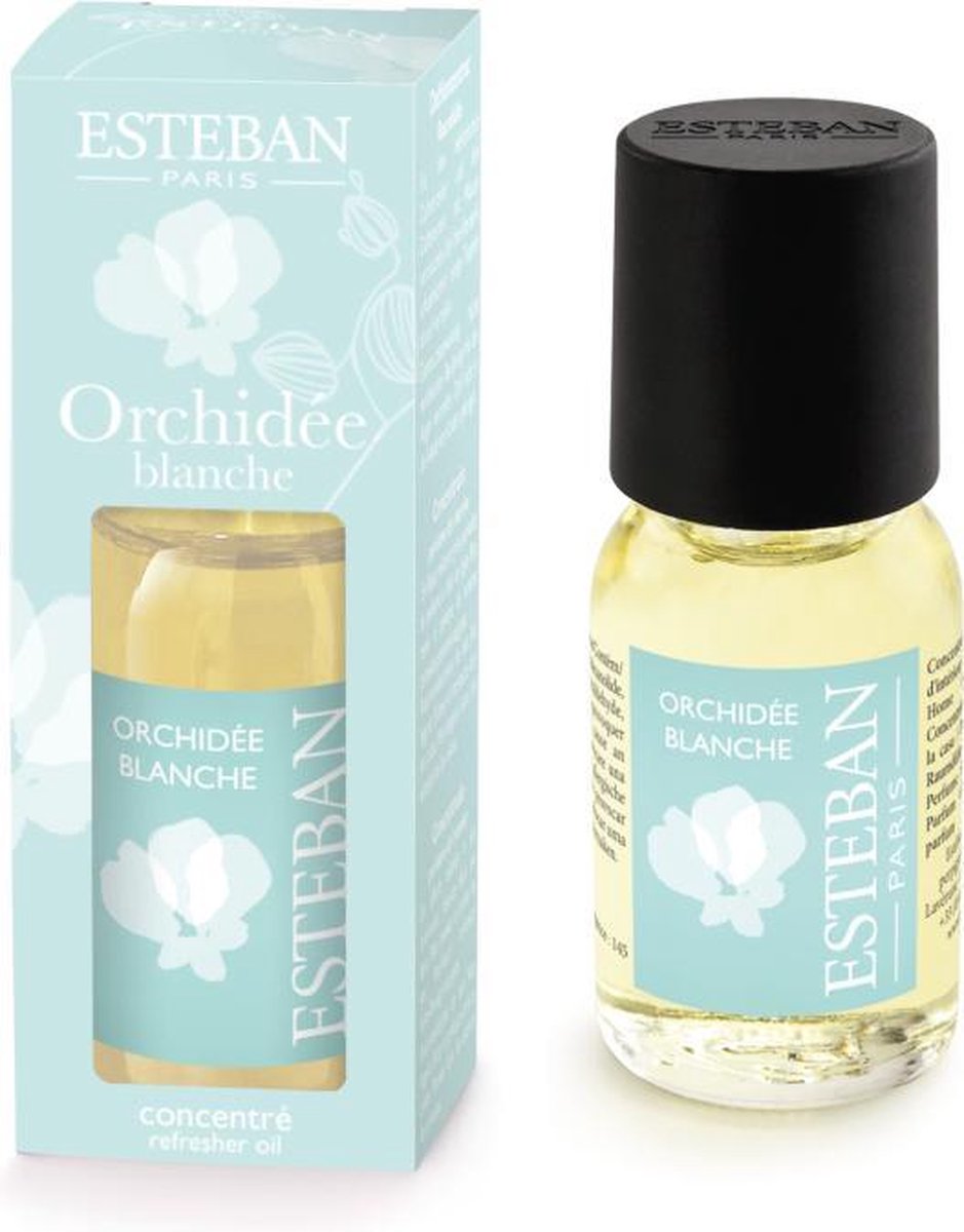 Esteban Classic - Navulling - Geurolie - 15ml - Orchidee Blanche