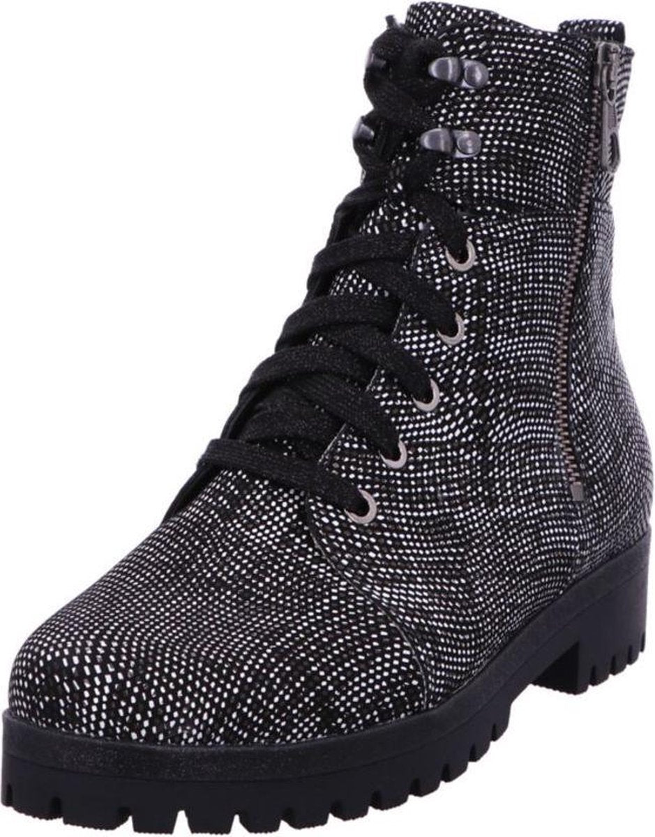 Waldlaufer 338813 Hanako - Volwassenen VeterlaarzenHalf-hoge schoenen - Kleur: Grijs - Maat: 37.5