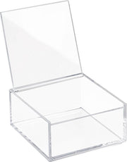 Opbergbakjes transparant met deksel iDesign - Clarity