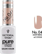 VICTORIA VYNN™ Gel Nagellak - Gel Polish - Pure Creamy Hybrid  - 8 ml - Light Beige  - 041