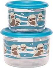 SugarBooger - Snackdoosjes (set van 2) - Baby Otter