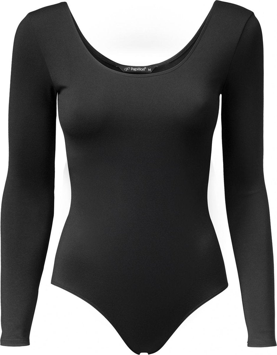 Papillon Balletpak Met Lange Mouw Dames Zwart Maat Xl