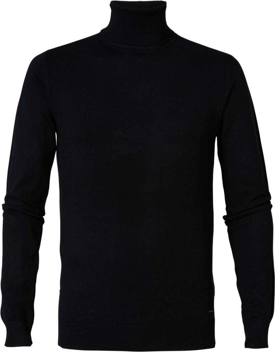 Trui gebreid Petrol Zwart maat 3XL