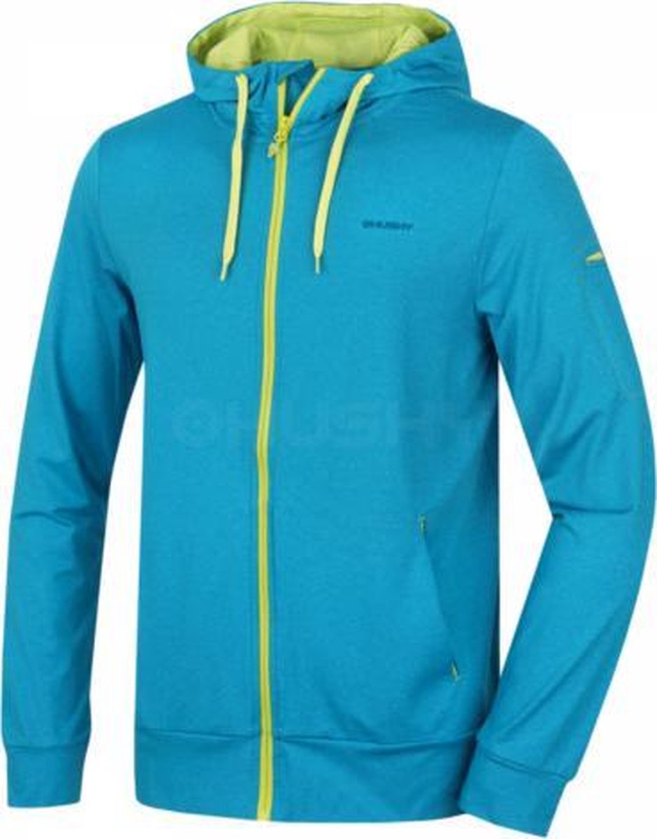 Husky sweatshirt Alony M met capuchon en rits - Blauw - XXL