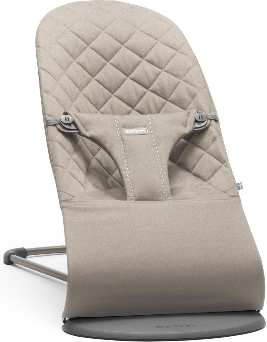 BABYBJÖRN Wipstoel Bliss - Zandgrijs Cotton