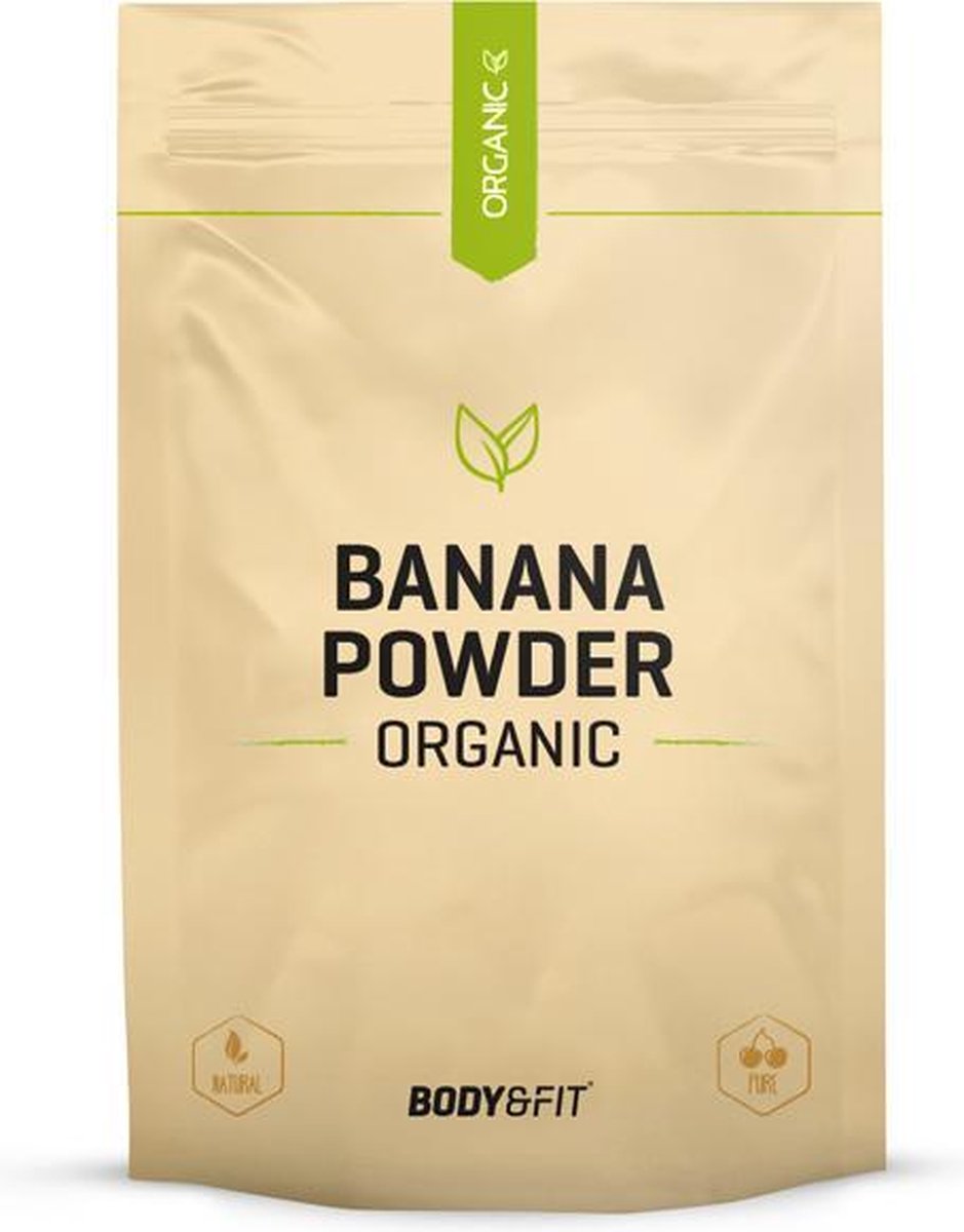 Body & Fit Organic Bananenpoeder Biologisch