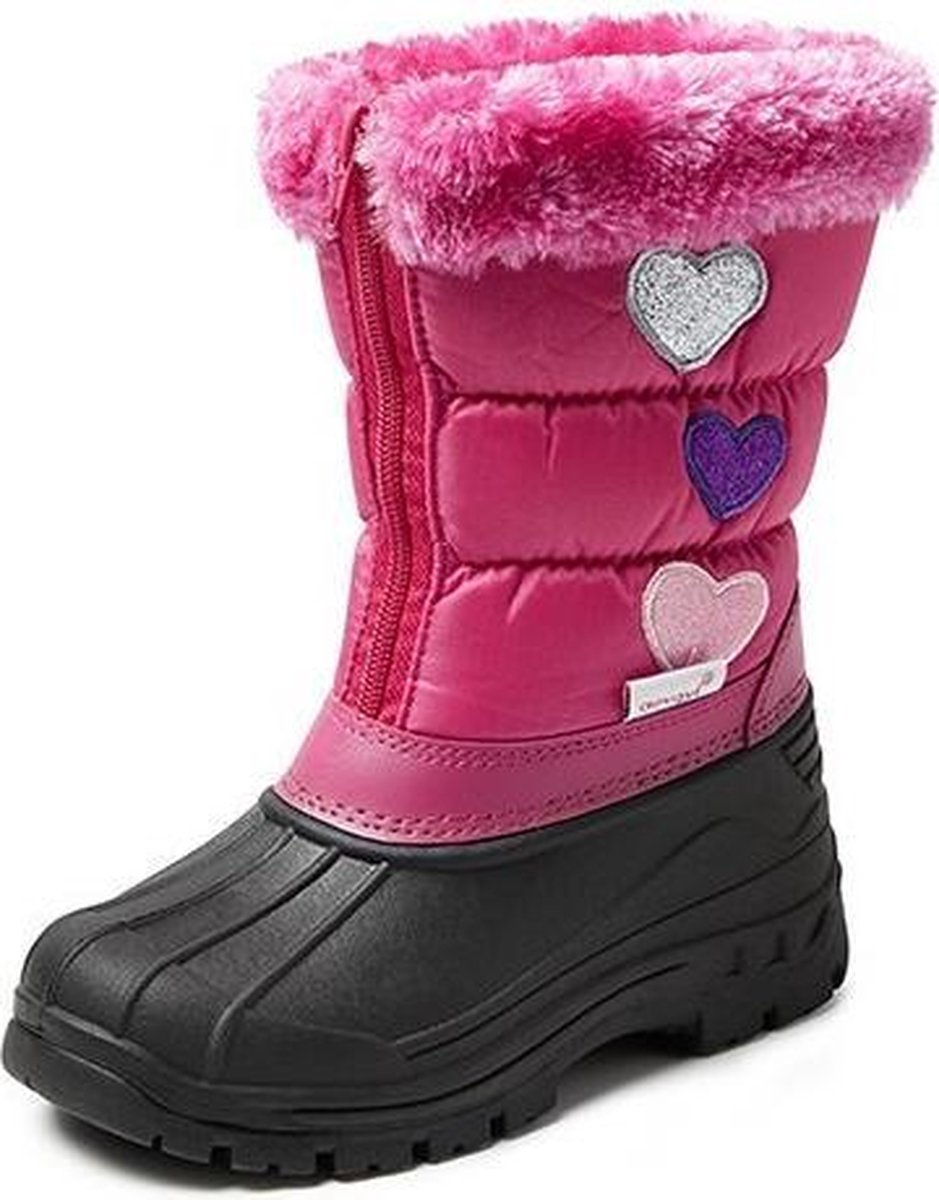 Gevavi Winter Boots | CW94 Gevoerde Winterlaars | Snowboots Kinderen | Maat 34 | Roze