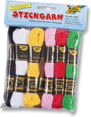 Borduurgaren set 10 stuks van 40 meter assorti