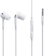 Earldom ET-E31 Stereo Oordopjes met 3.5mm audio jack ingang - Wit