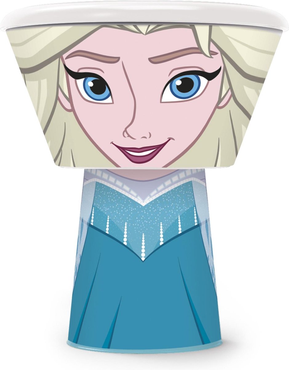 Stor Eetset Frozen Elsa 3-delig Blauw