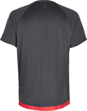 Newline SS  Sportshirt - Maat M  - Mannen - grijs/rood