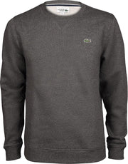 Lacoste Men's Sport Crewneck Fleece Tennis Sweatshirt Heren Sporttrui casual - Maat S  - Mannen - grijs