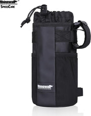 Rhinowalk® Bidonhouder met Klittenband - Bidonhouder Stuur - Fietstas Stuur - Bidonhouder Fiets met Klittenband