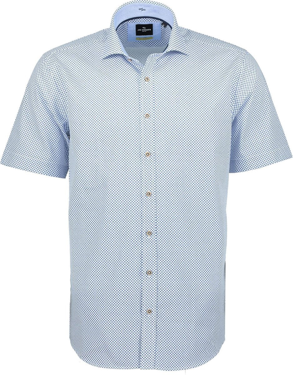 Jac Hensen Overhemd - Regular Fit - Wit - 3XL Grote Maten