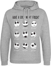 The Nightmare Before Christmas Hoodie/trui -XL- Have A Good Night Fright Grijs