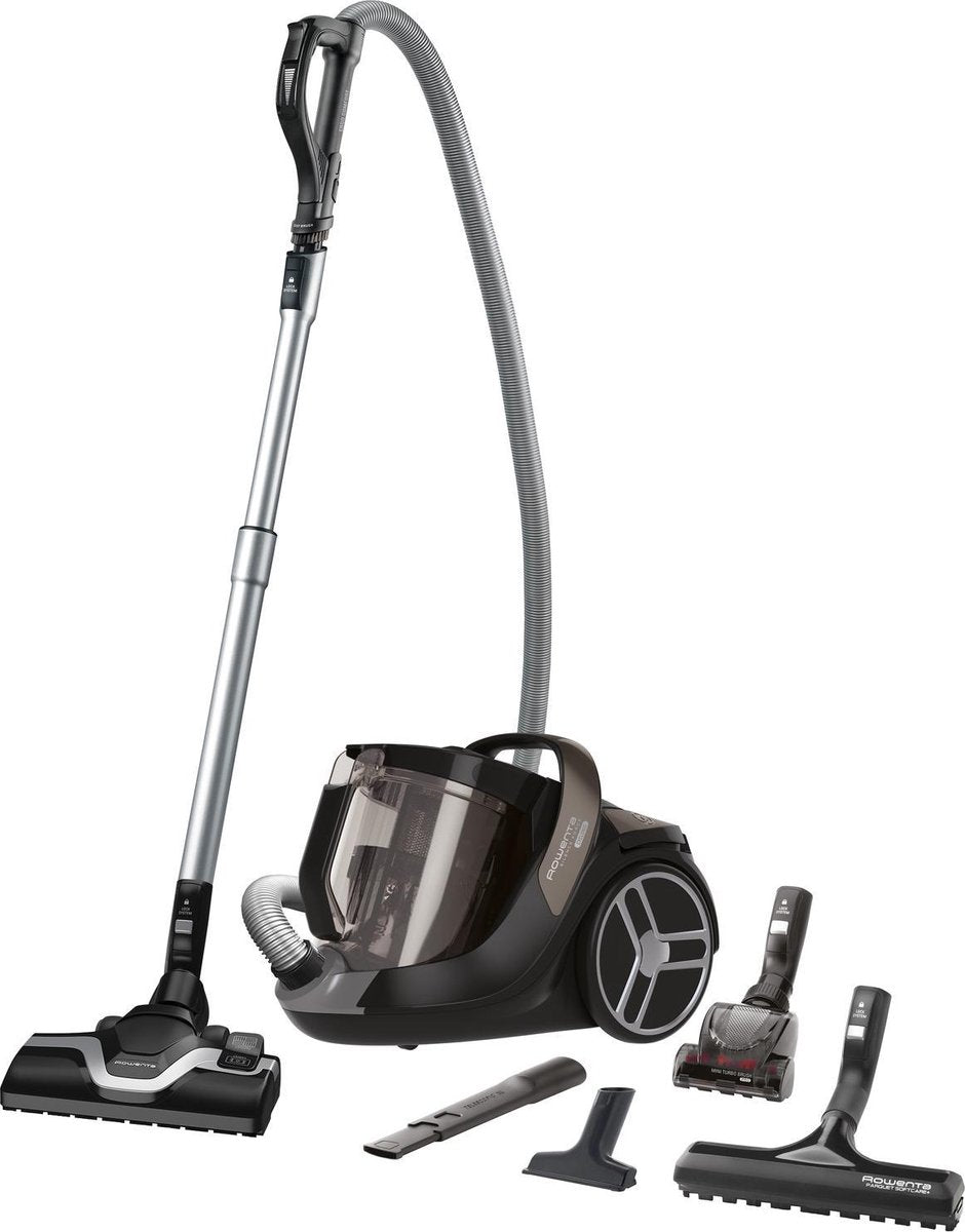 Rowenta X-Trem Power Cyclonic RO7260EA - Stofzuiger zonder zak - Bruin/Grijs