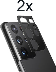 Beschermglas Samsung A52 Screenprotector - Camera Lens Screenprotector - 3x