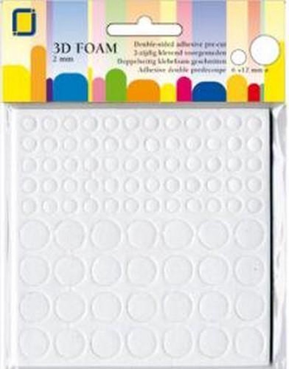 JeJe Foam rounds 2 X 6 x 12 mm 3.3122