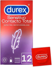 Durex Sensitivo Contacto Total 12 Uni