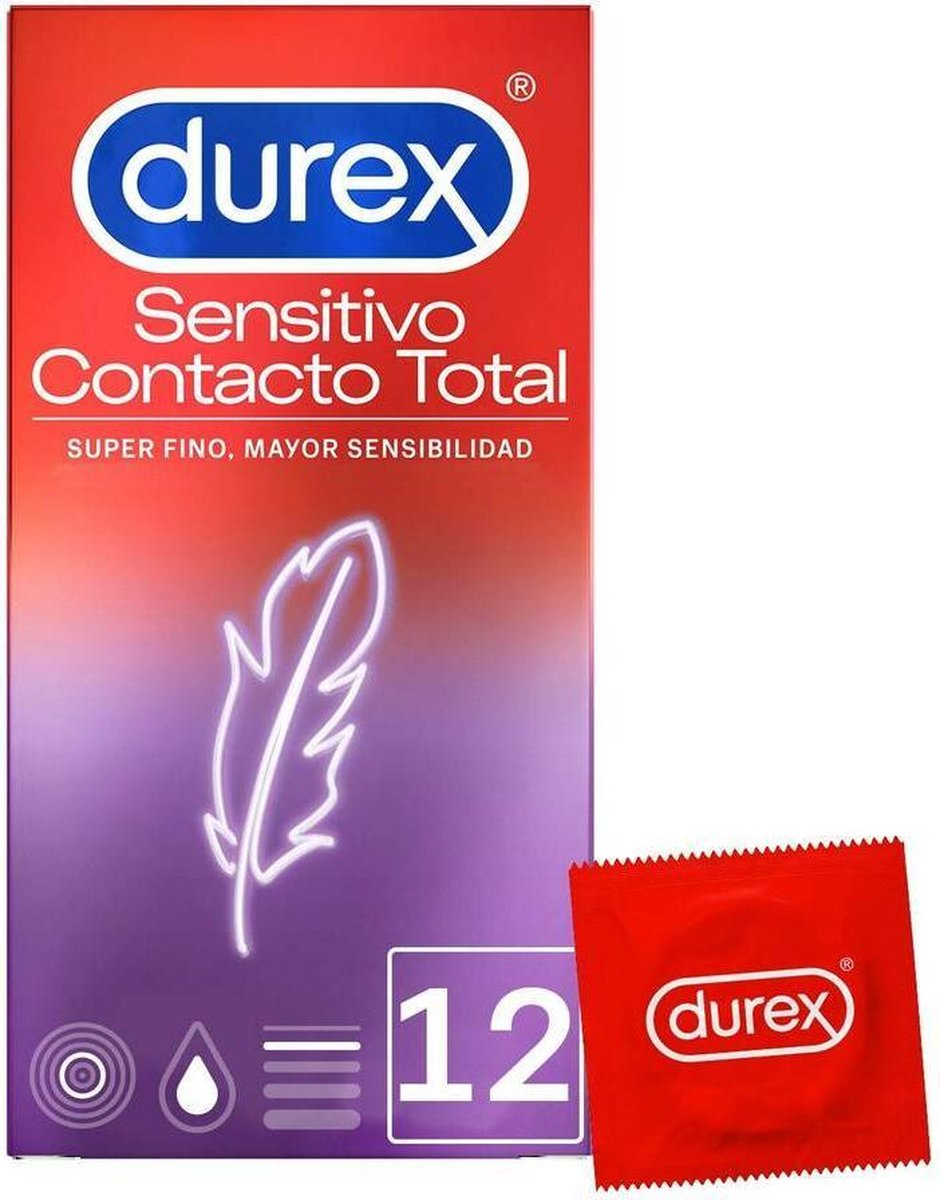 Durex Sensitivo Contacto Total 12 Uni