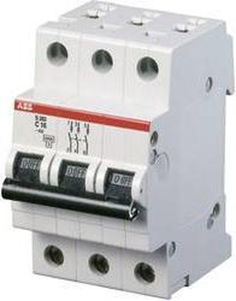 ABB 2CDS253001R0164 S203-C16 Zekeringautomaat 3-polig 16 A