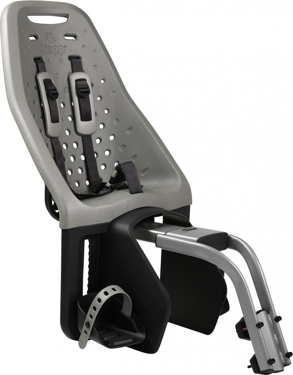 Thule Yepp Maxi Fietsstoeltje Achter - Zadelbuis - Mountainbike - Zilver