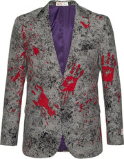 OppoSuits - Zombiac - Heren Carnavals Zombie Blazer - Maat 54