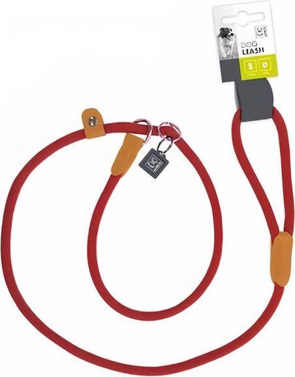 M-pets Hondenriem 170 Cm X 8 Mm Nylon Rood