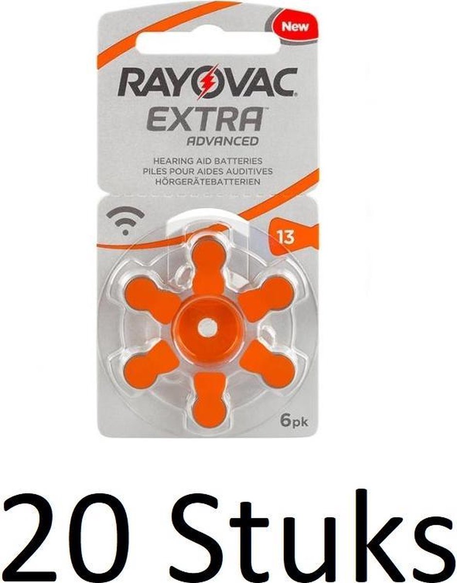 Rayovac 13 extra advanced - 120 stuks