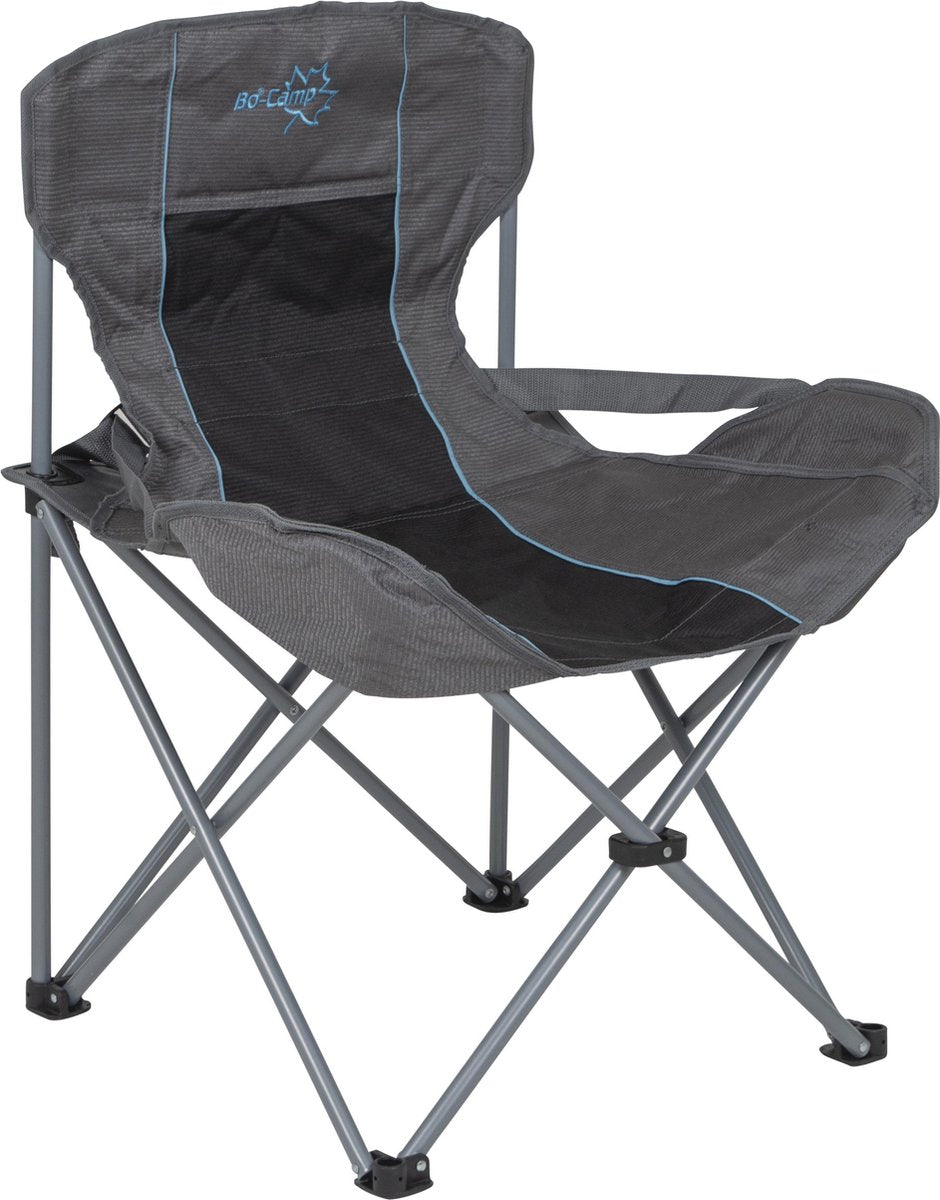 Bo-Camp Vouwstoel Deluxe Compact Campingstoel - Antraciet
