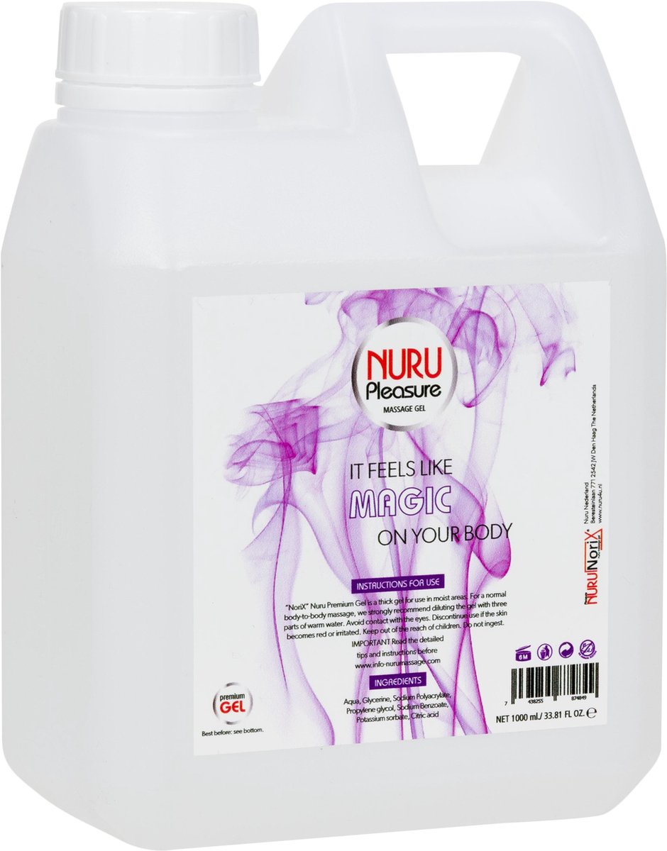 NoriX Nuru Gel Premium - 1000ml