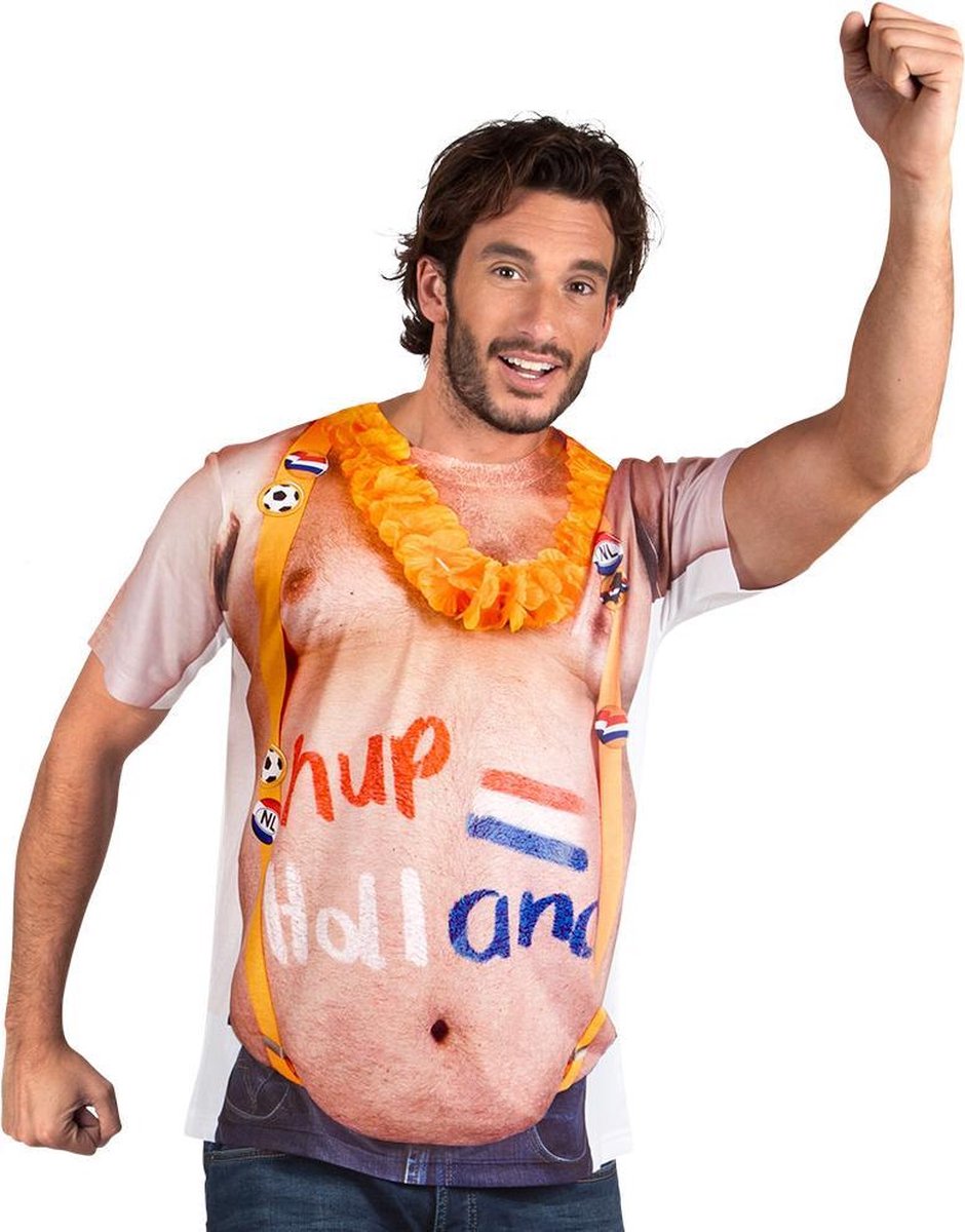 St. Fotorealistisch shirt Mega fan (M/L)