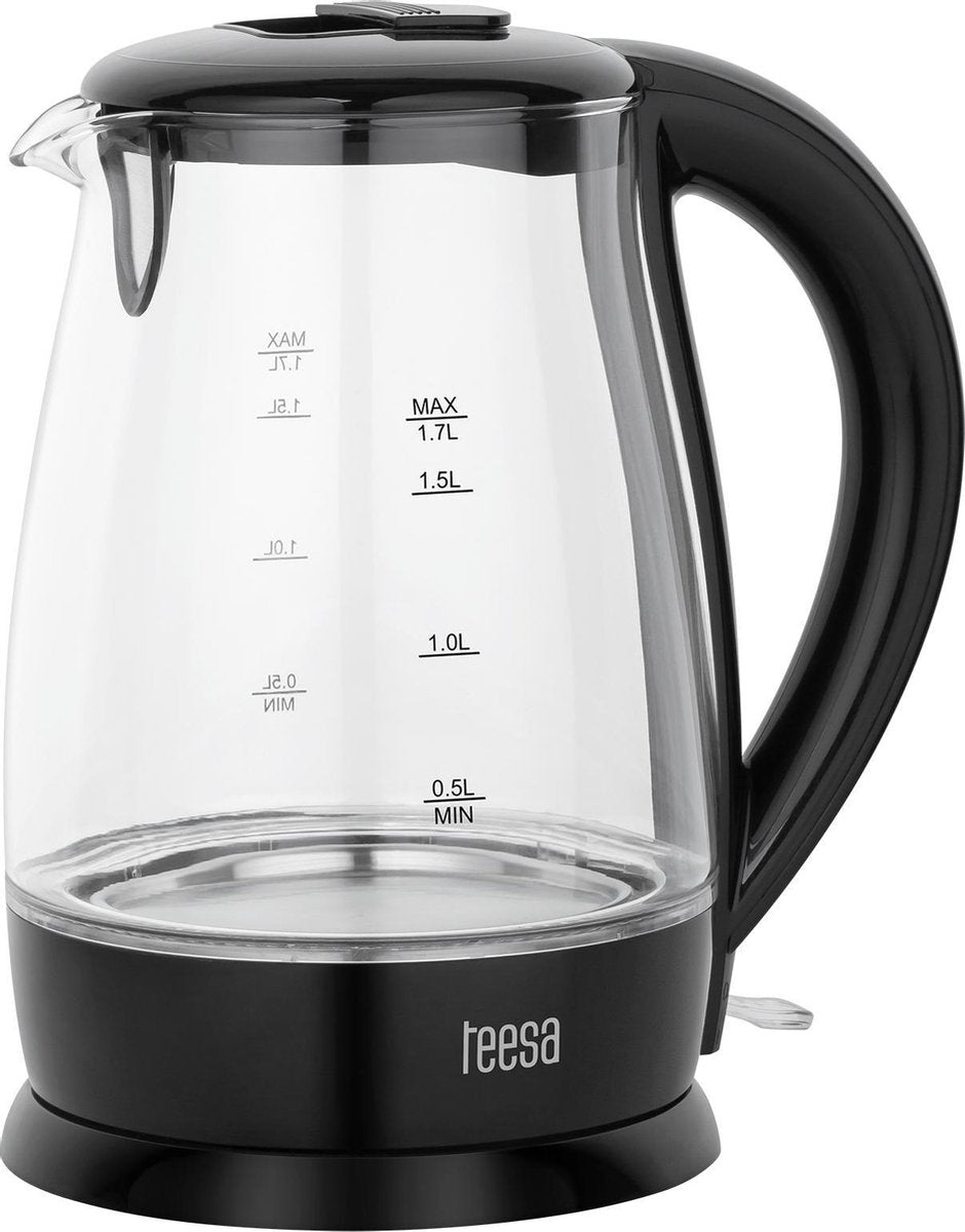 Teesa TSA1511B Elektrische glazen waterkoker inhoud 1
