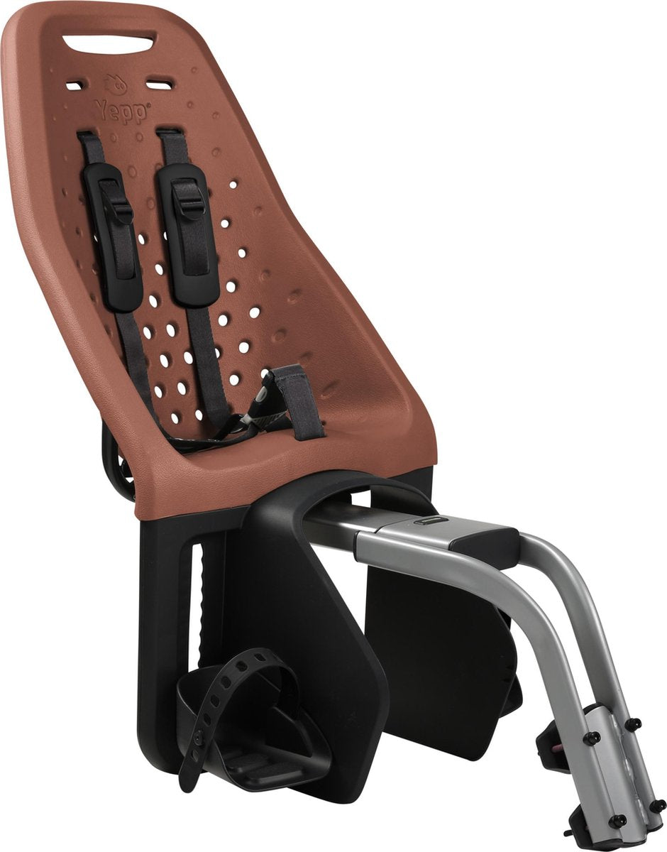 Thule Yepp Maxi Fietsstoeltje Achter - Zadelbuis - Mountainbike - Bruin