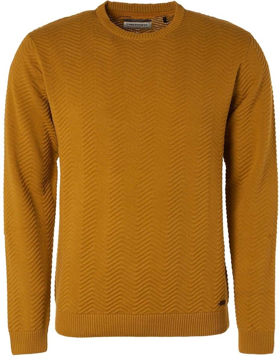 No Excess Pullover Organic Gold Geel (97230854 - 073)