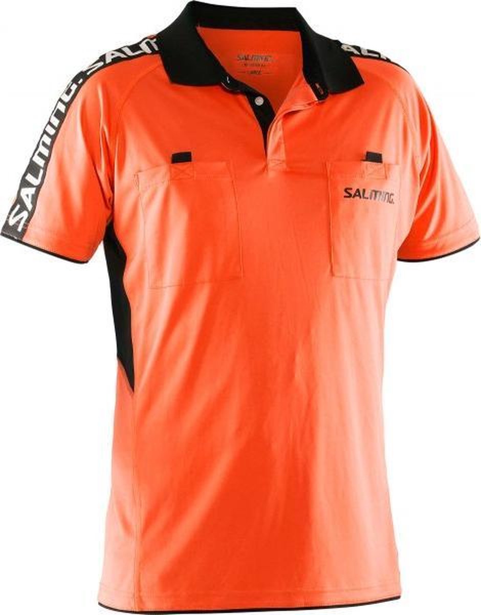 Salming Scheidsrechter Shirt - oranje - maat L