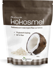 Sukrin Kokosmeel (400g) - Biologisch kokosmeel - Glutenvrij en rijk aan proteïne