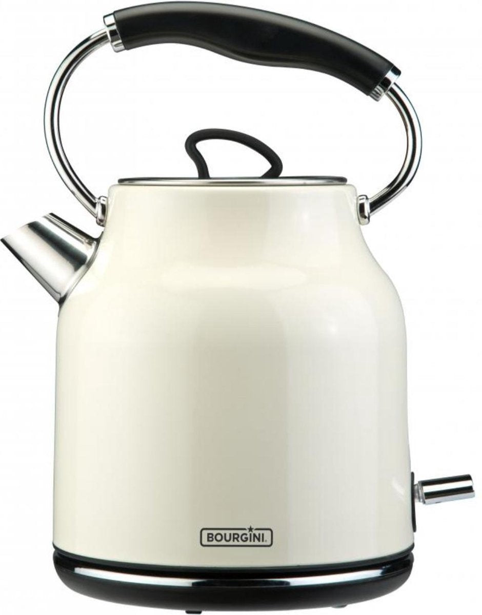 Bourgini waterkoker Nostalgic Deluxe crème - 1