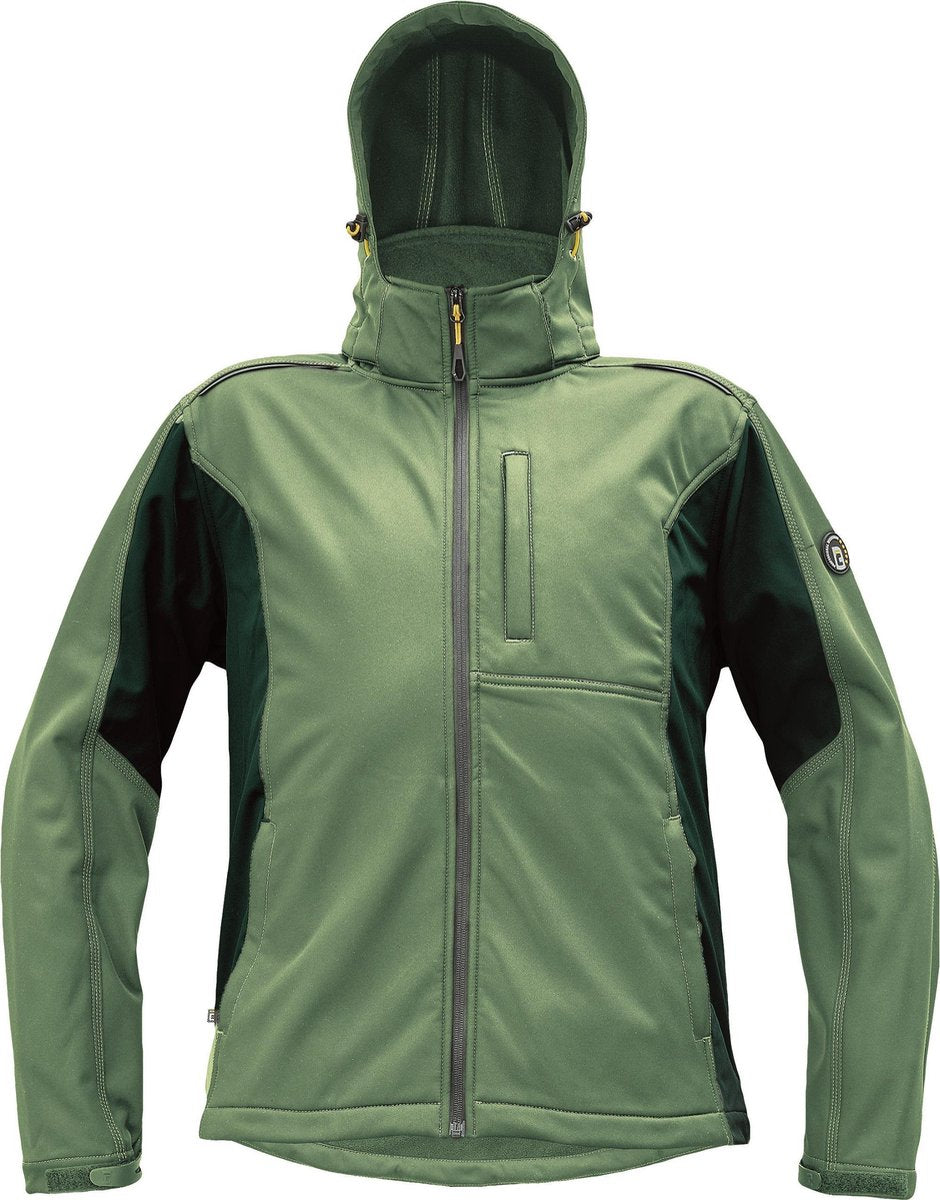 Dayboro Softshell jack groen/zwart maat L