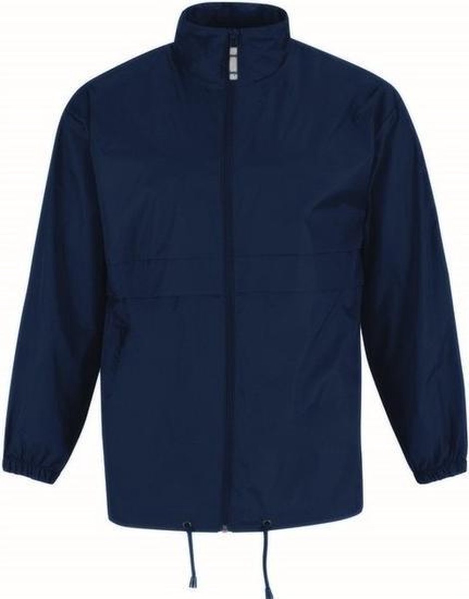 Heren regenkleding - Sirocco windjas/regenjas in het donkerblauw - volwassenen 3XL (58) marine