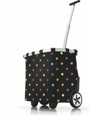 Reisenthel Carrycruiser Boodschappentrolley - Polyester - 40L - Dots Zwart