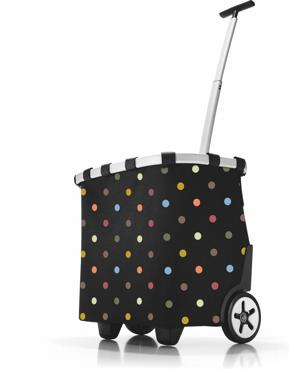 Reisenthel Carrycruiser Boodschappentrolley - Polyester - 40L - Dots Zwart