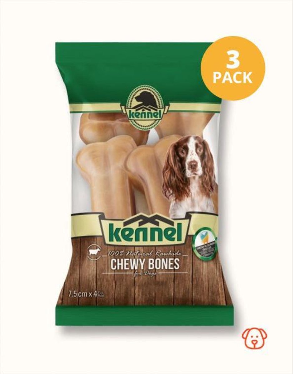 Kennel Chewing Bones Natural 7