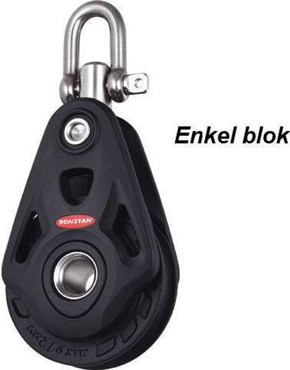 Ronstan Core blocks Model blok: Vioolblok enkel