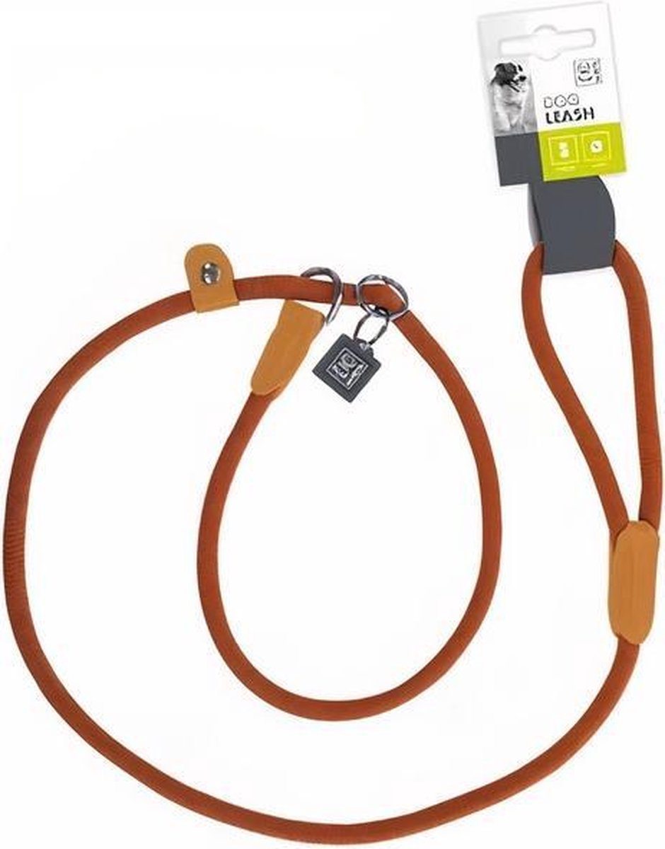 M-pets Hondenriem 170 Cm X 8 Mm Nylon Oranje