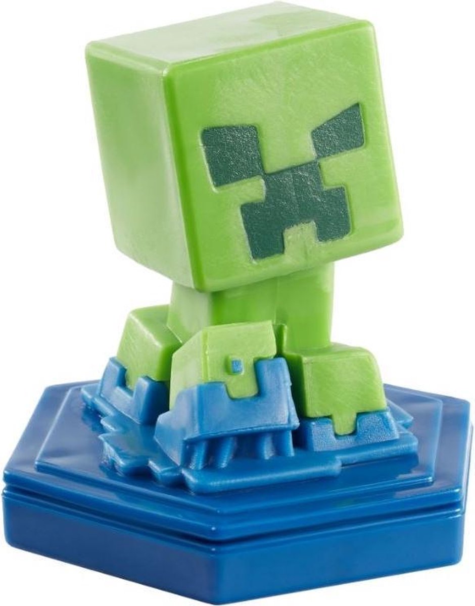 Mattel Speelfiguur Minecraft Earth Boost Junior 5 Cm Groen/blauw
