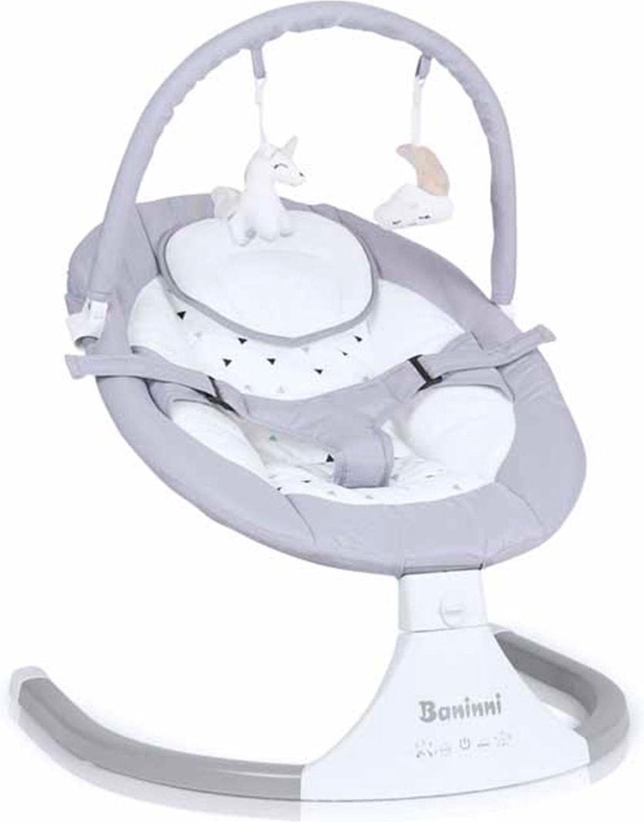 Baninni Baby Swing - Babyschommel - Wipstoel - Rubia - Lichtgrijs