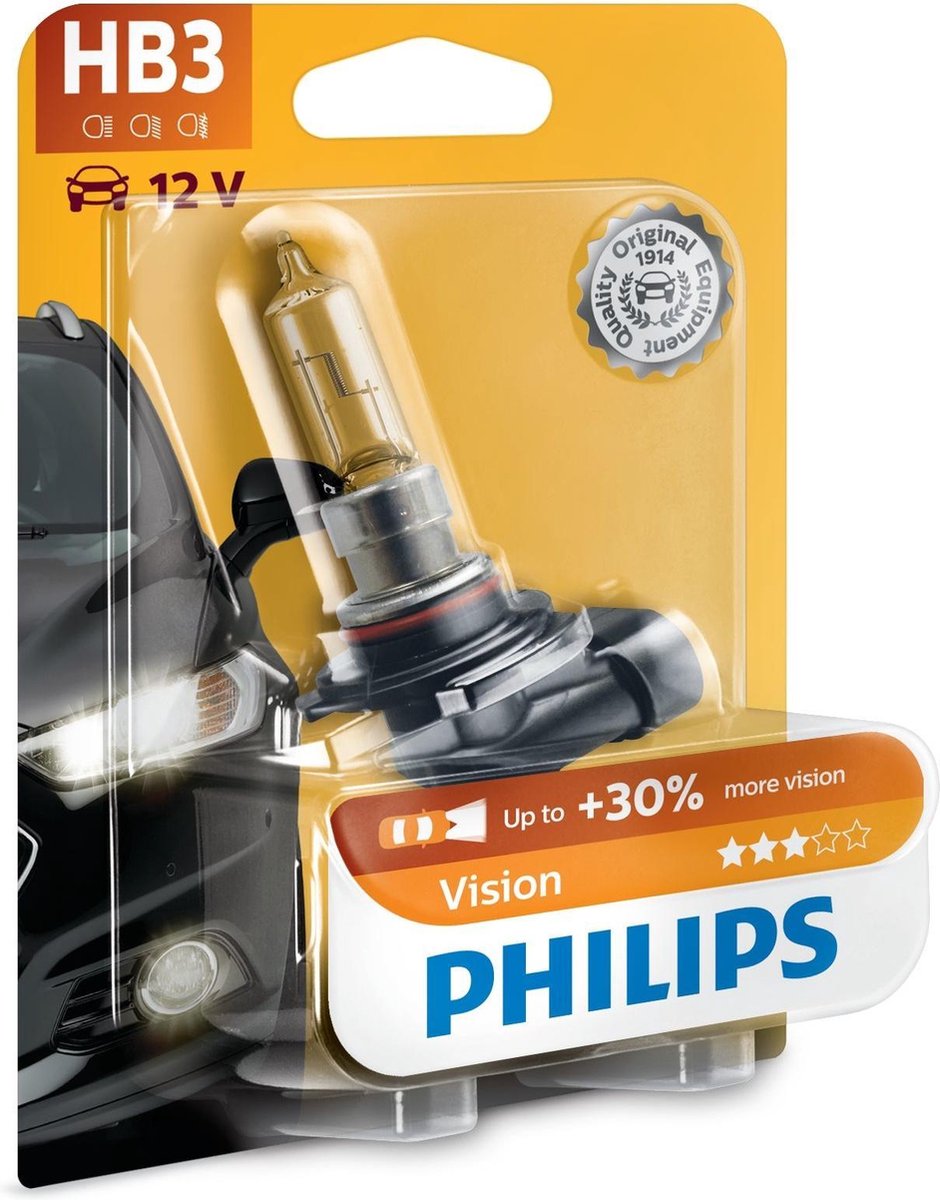 Philips Autolamp Vision Hb3 12 Volt 51 Watt Per Stuk