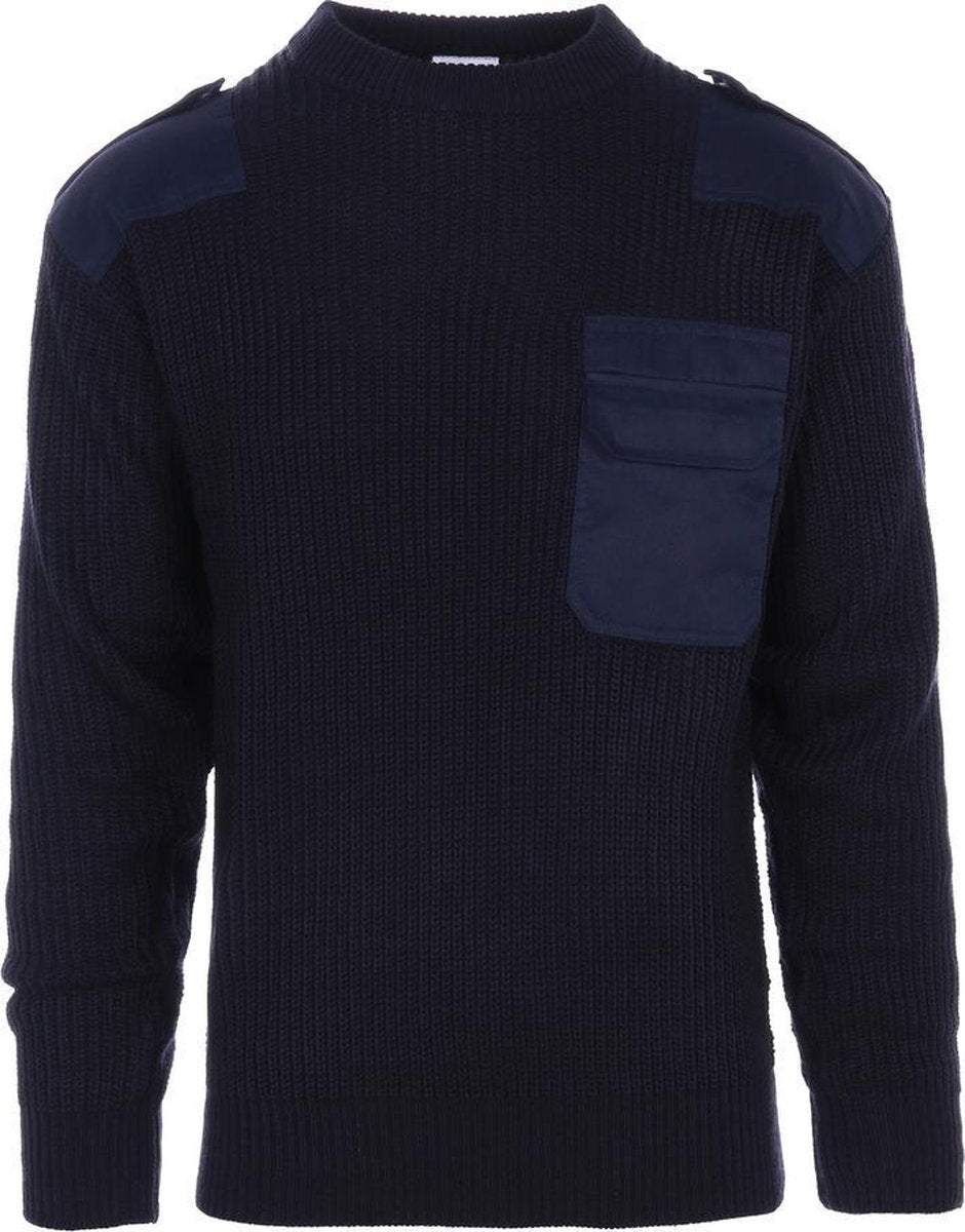 Fostex Commando Heren Trui - Donkerblauw - Maat XL
